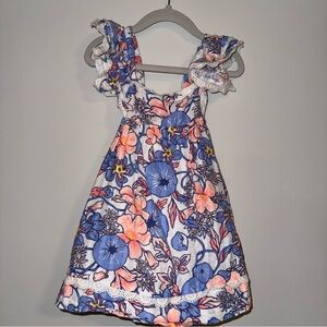 Isaac Mizrahi Kids Dress - Blue and Pink Floral